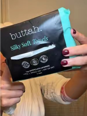 TikTok post by @aaliyahla for Buttah Skin. Caption reads: @Buttahskin if you haven’t switched to disposable....