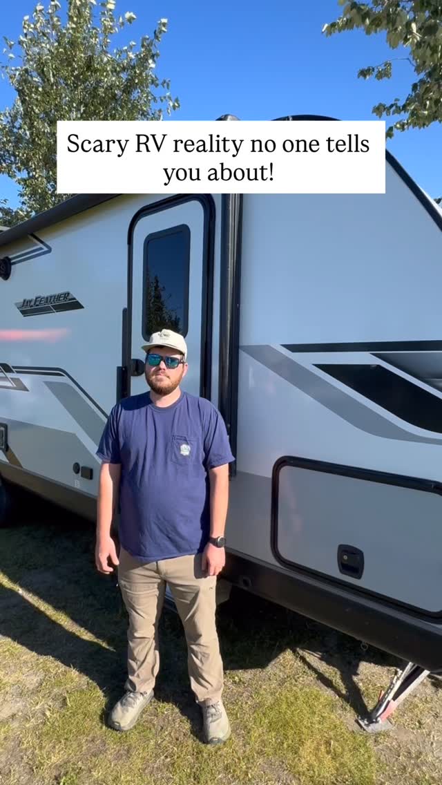Instagram post by @mccrawsonthemap for RVLock. Caption reads: This blew our minds! 🤯

Did you know many RVs....