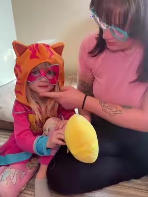TikTok post by @vickyblueeyes for Vvinca. Caption reads: [...] out our new Sensory Musical banana! @Vvinca....