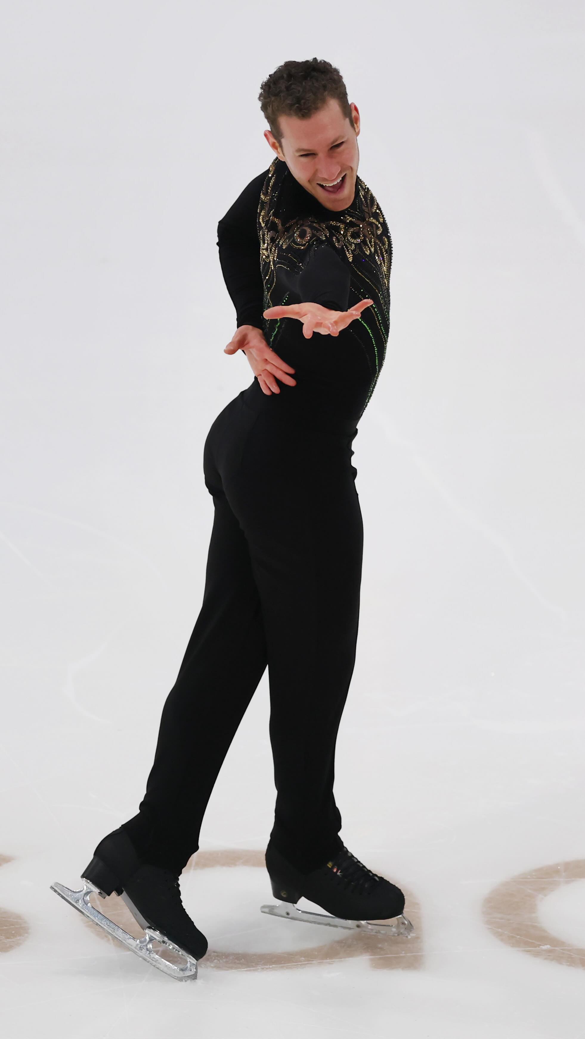 Instagram post by @jasonbskates for Olympics. Caption reads: The iconic Riverdance is BACK and we’re absolutely....