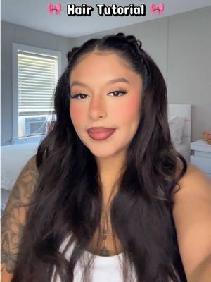 TikTok post by @k8t3_ for DOLAHAIRCARE. Caption reads: @DOLAHAIRCARE Hair Wax Stick Kit smooths, tames,....