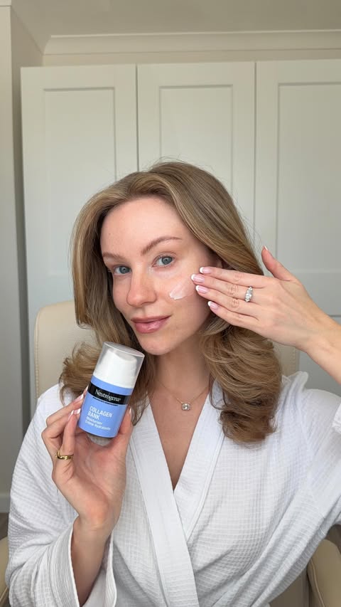 Instagram post by @lv_blackwell for Neutrogena UK & Ireland. Caption reads: (ad) the secret to expensive-looking glowing skin....