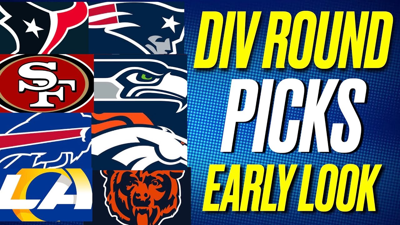 YouTube post by @JayAllDayNFLShow for Underdog Fantasy. Caption reads: NFL DIVISIONAL ROUND PREDICTIONS & PICKS FOR EVERY....