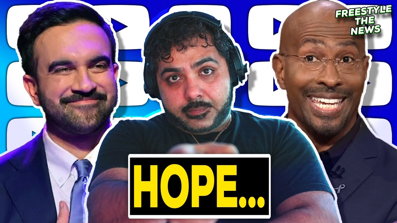 YouTube post by @ZaidTabani for DistroKid. Caption reads: The Aftermath of the Zohran Mamdani, Van Jones....