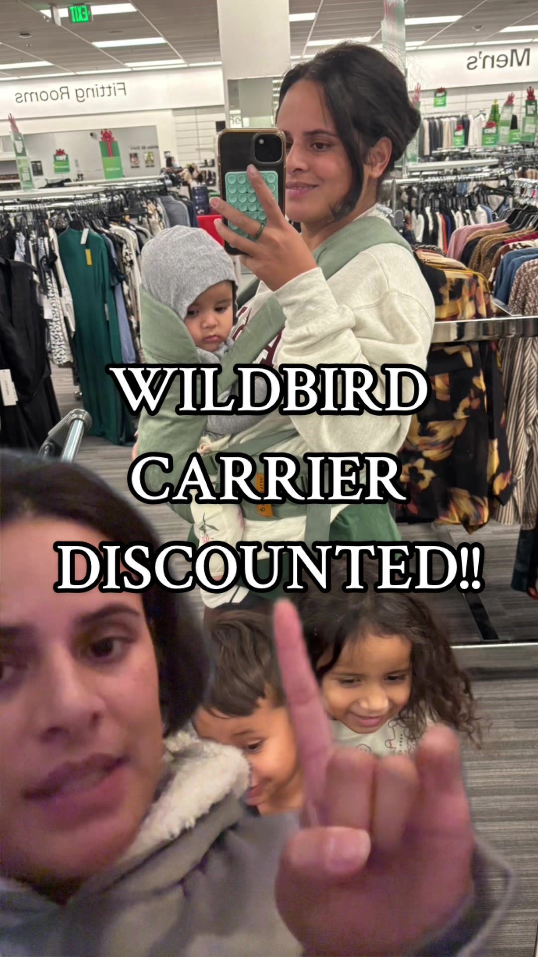 TikTok post by @meletaufaafu for WildBird. Caption reads: [...] to me!! So helpful! So easy to put on!....