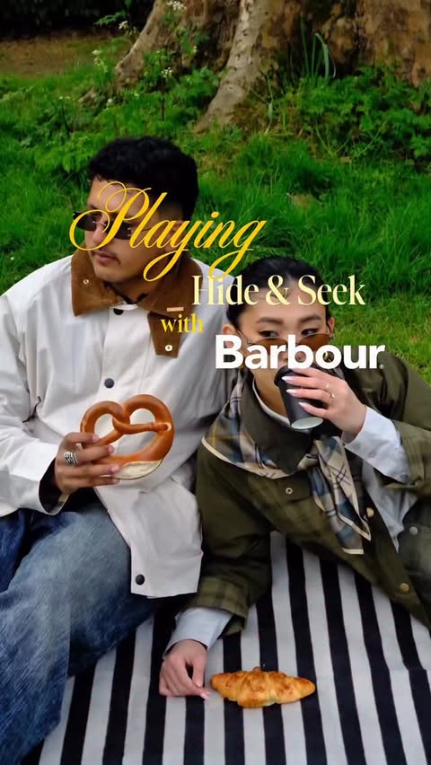 Instagram post by @shiv_1886 for Barbour. Caption reads: ad. We never take life too seriously @barbour....