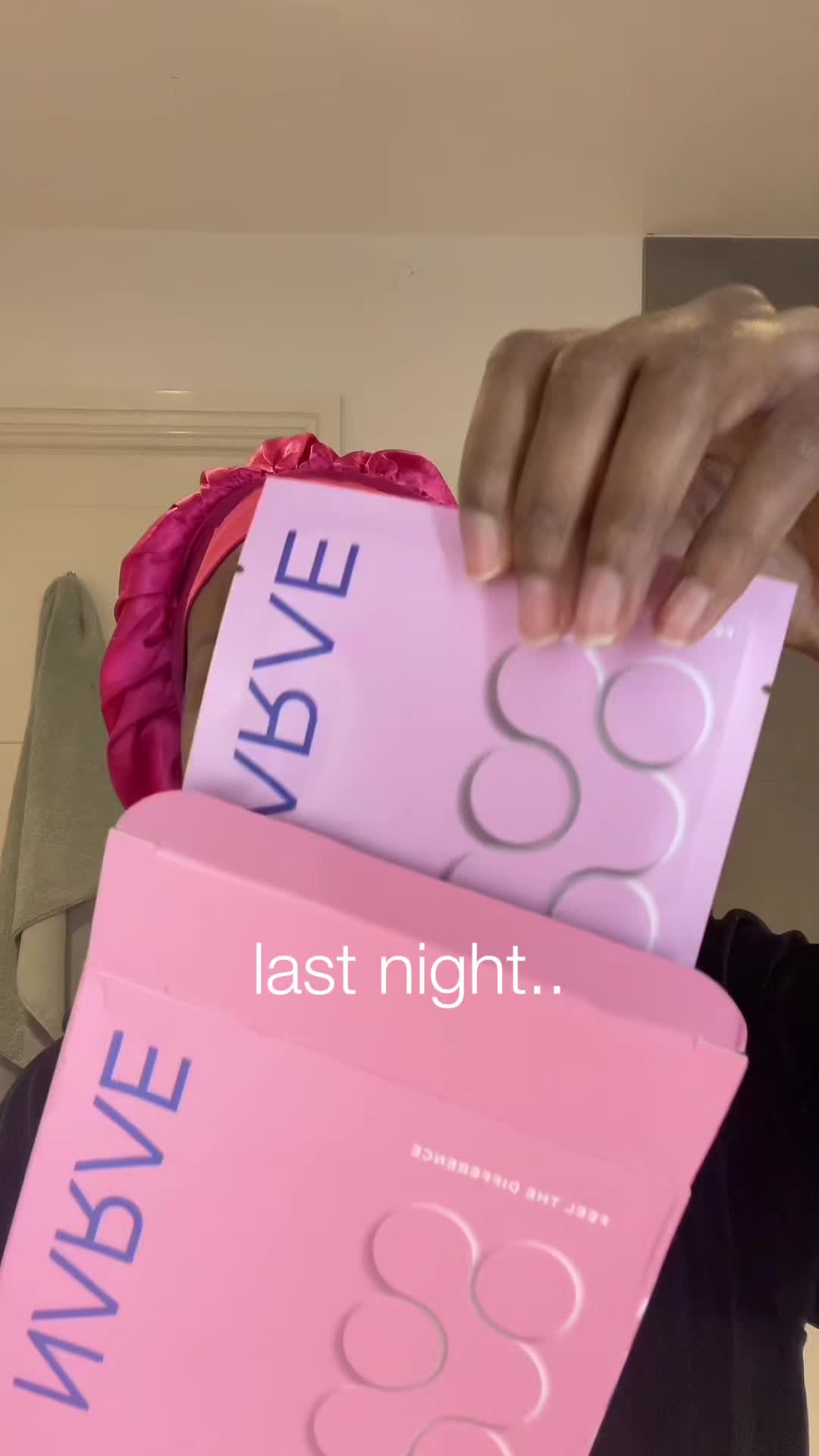 TikTok post by @yazminaaliyah for Narae. Caption reads: [...] skin looks so delicious after using @Narae....
