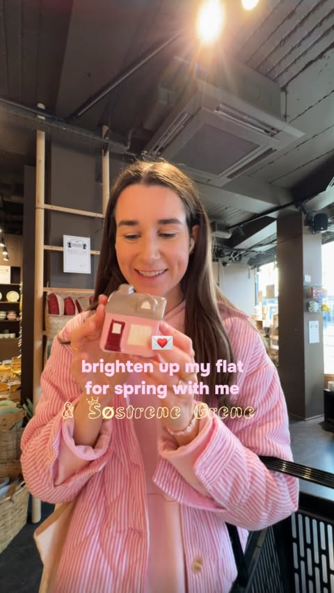 Instagram post by @sara_healthful for Søstrene Grene. Caption reads: advertisement @sostrenegrene 🌸 spring is almost....