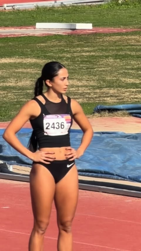 Instagram post by @cla.azzopardi for INTERSPORT. Caption reads: First one done & dusted✨

Grateful for my coach,....