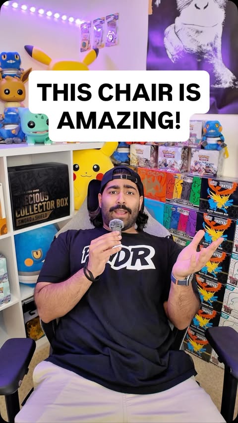 Instagram post by @powdrtcg for EwinRacing. Caption reads: The @ewinracing has genuinely changed how I feel —....