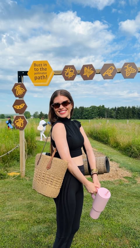 Instagram post by @backedbybees for Fun Things Toronto. Caption reads: What a special way to spend a summer day with....