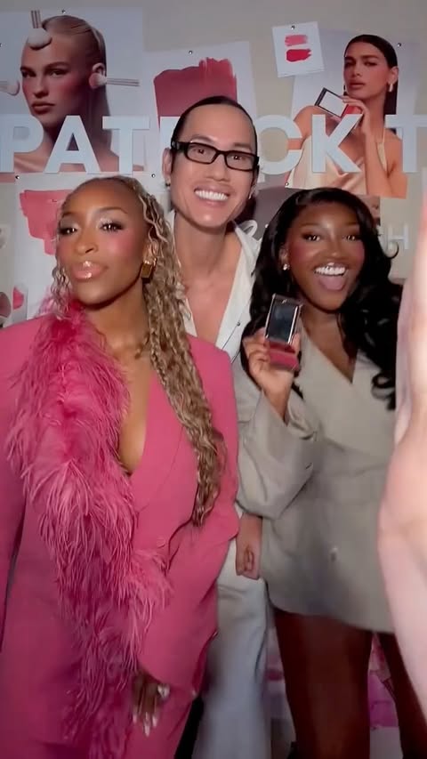 Instagram post by @patrickta for Patrick Ta. Caption reads: Clap If You Want To Try Our New Blush Launch....