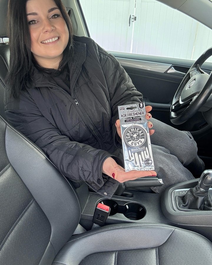 Instagram post by @dr3amr for Chemical Guys. Caption reads: @chemicalguys keeps my car nice and fresh for the....