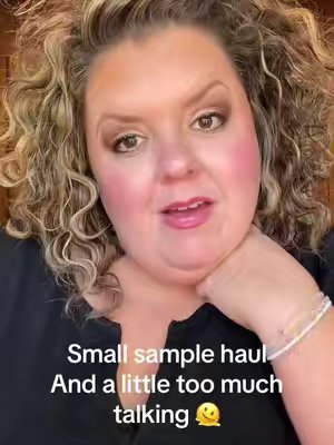 TikTok post by @reallifewithrachelp for Clean Skin Club. Caption reads: [...] and little too much talking 🫠🫠🫠@Clean....