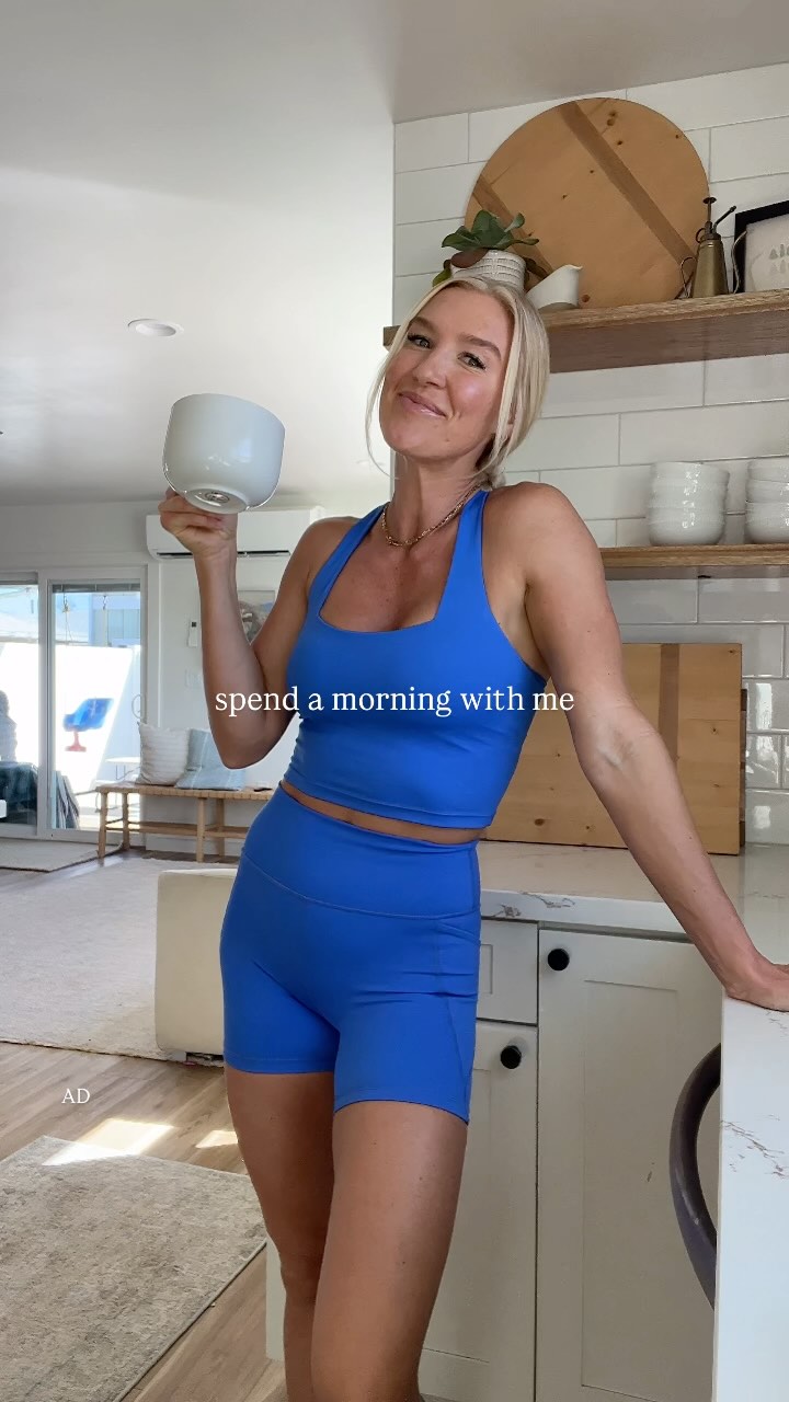 Instagram post by @shapebynat for newchapter. Caption reads: Spend a morning with me partnering with....