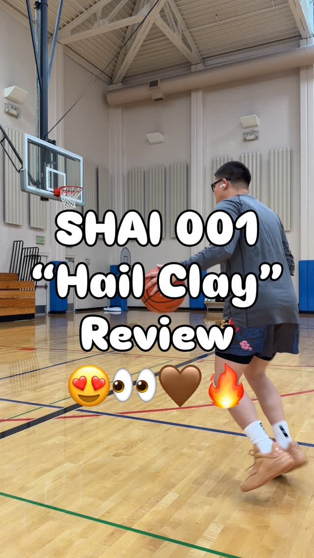 Instagram post by @dghoops for StockX. Caption reads: Nicest basketball shoe of 2025? Next day shipping....