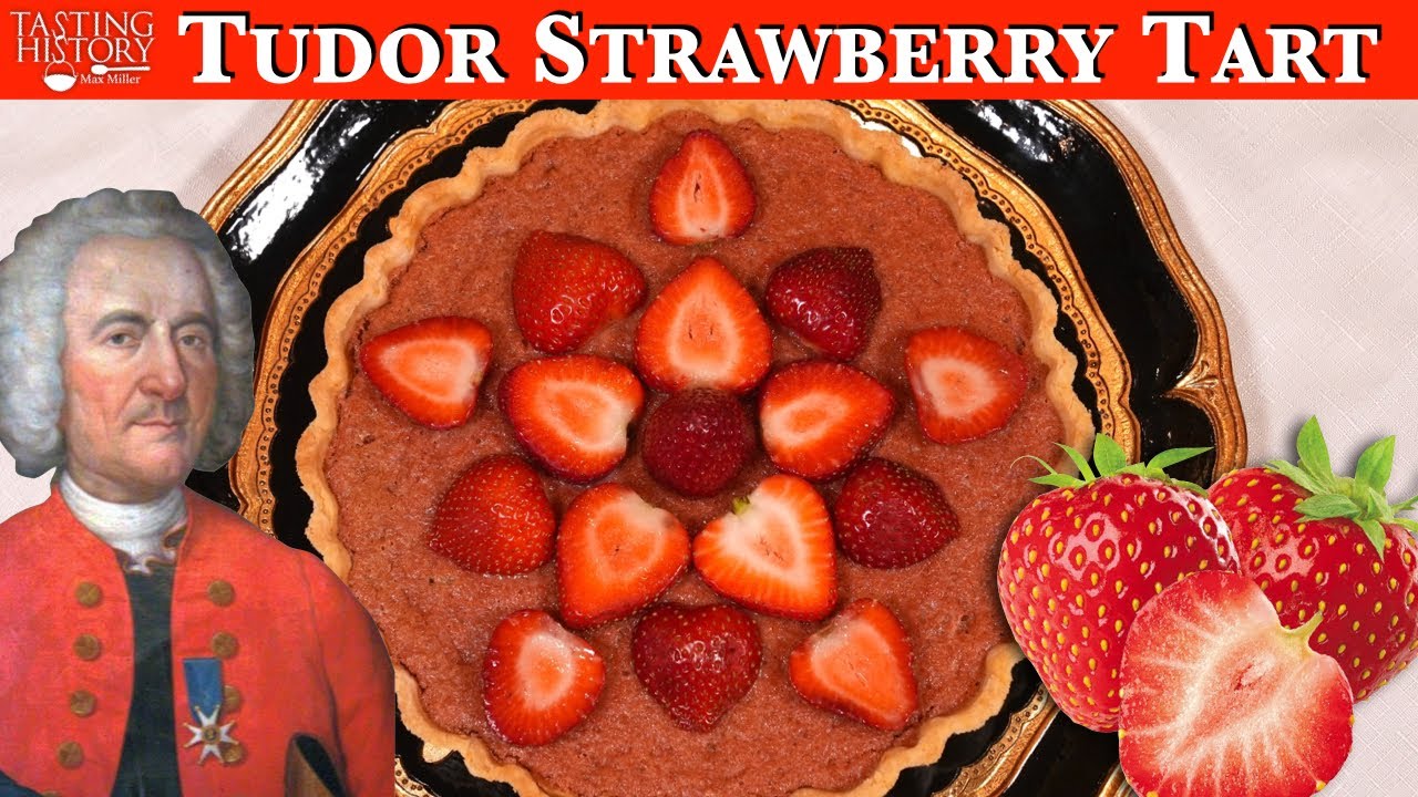 YouTube post by @TastingHistory for Babbel. Caption reads: How Strawberries were Accidentally Invented.