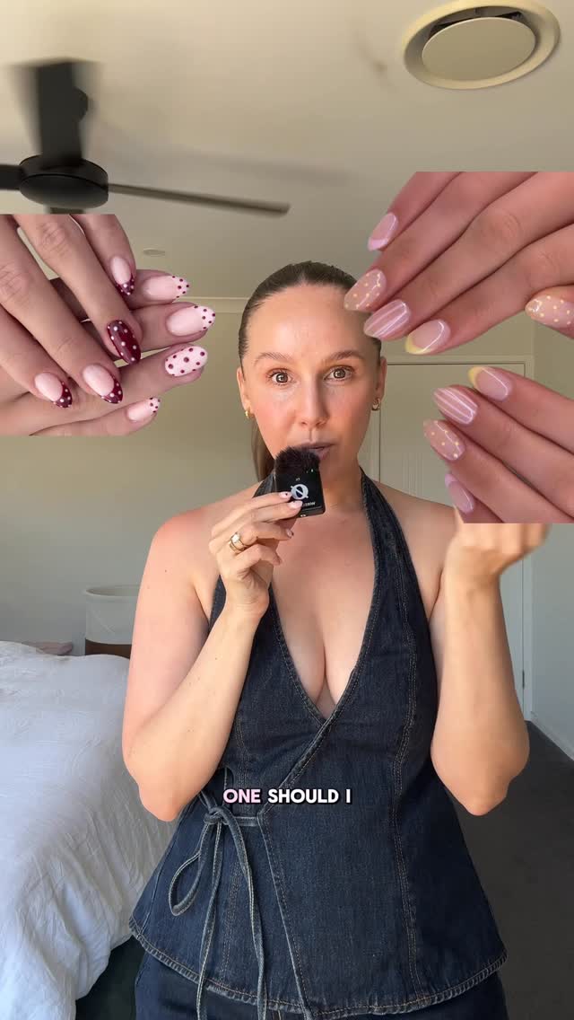 Instagram post by @kaylajbrannan for Glassons. Caption reads: Someone call the double denim police 🚔 Also I’m....