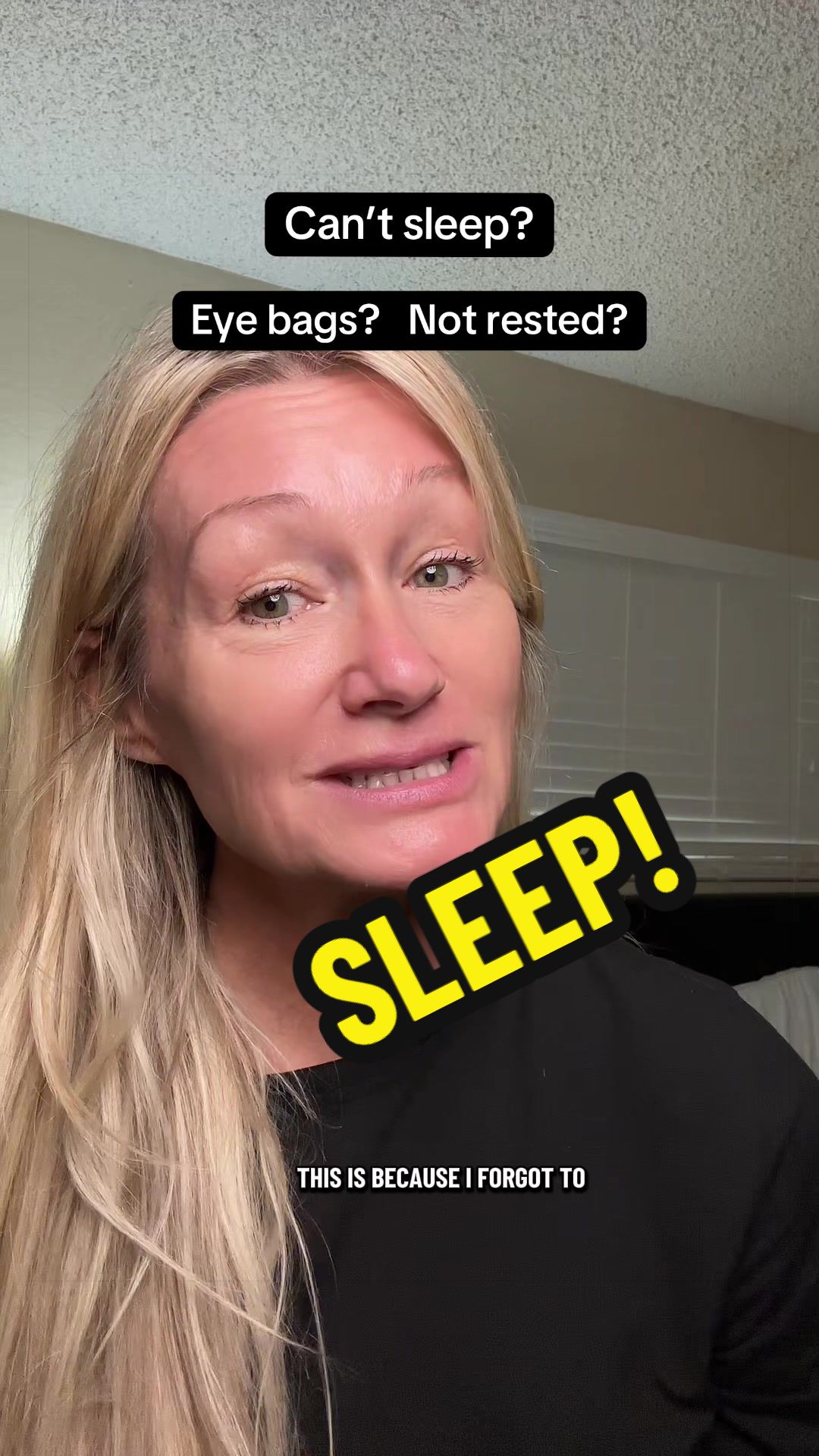 TikTok post by @realkerryjane for LullaBites. Caption reads: Getting rest and keeping the nighttime routine....