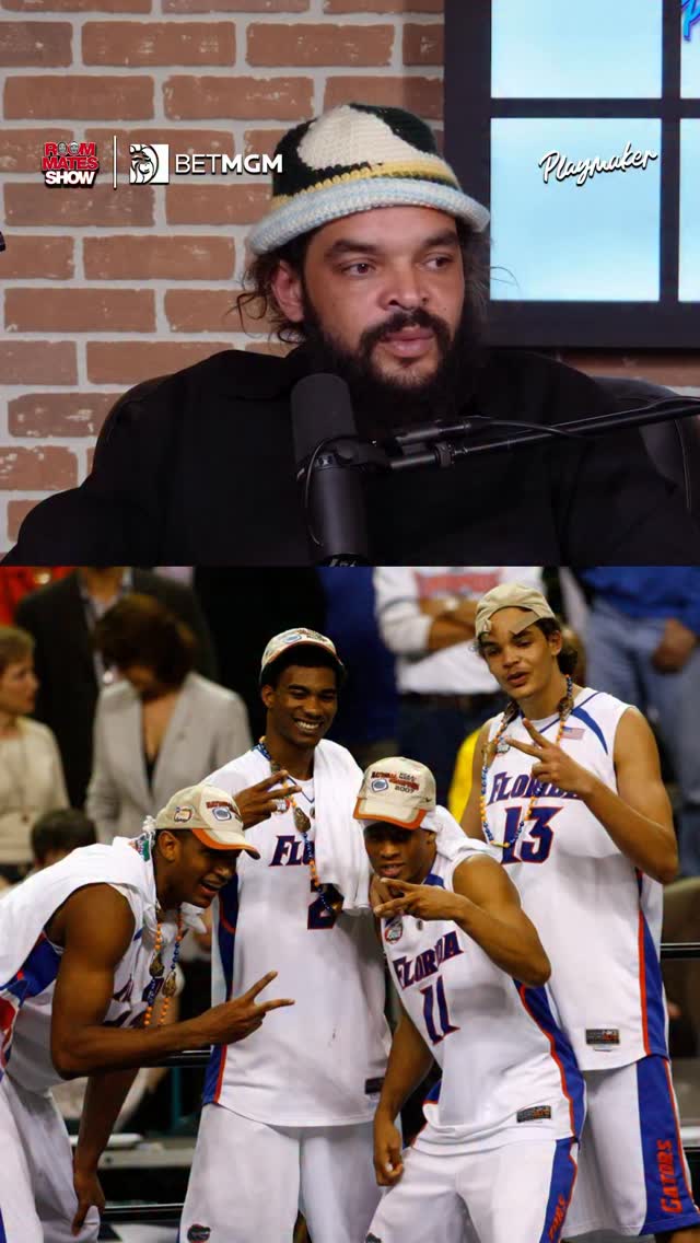 Instagram post by @theroommatesshow for BetMGM. Caption reads: Winning at Nova is not the same as winning at UF....