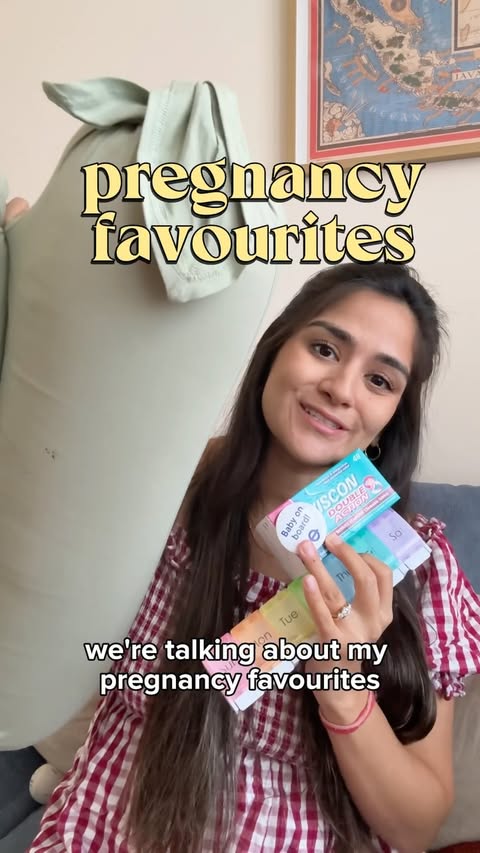 Instagram post by @doctorradhika for Najell. Caption reads: [...] @pregnacareofficial @vitabiotics....