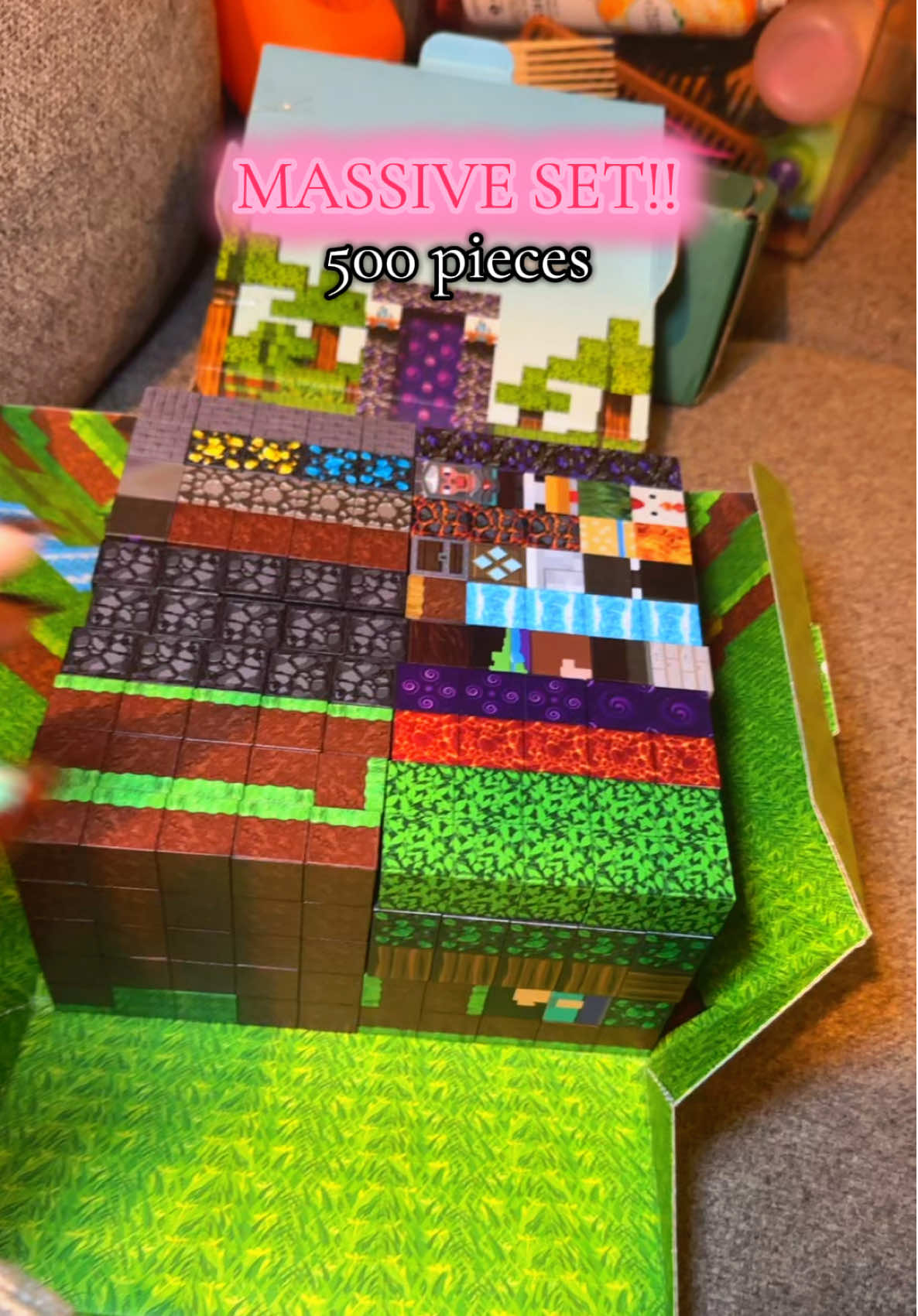 TikTok post by @chelsea_athome for Magnetopia. Caption reads: [...] #funbeyondshopping #magnetopia....