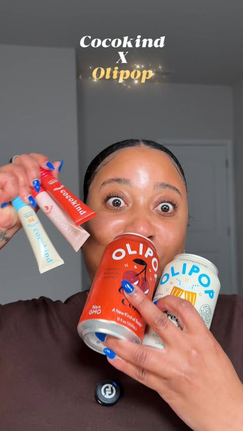 Instagram post by @tenisha.ward for Cocokind. Caption reads: [...] me reapplying every hour! 🤭🍦🍓🍒 @cocokind....
