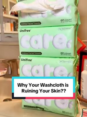 TikTok post by @alecias.life for Unifree US. Caption reads: [...] #acneprevention #unifree #beautytok....