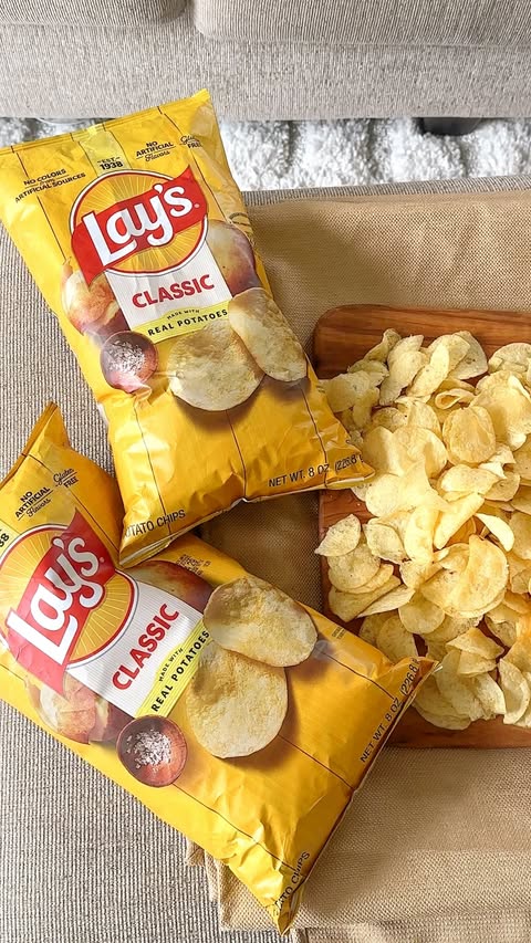 Instagram post by @adrianalately for Lay's. Caption reads: #ad I’ve partnered with @lays an official sponsor....