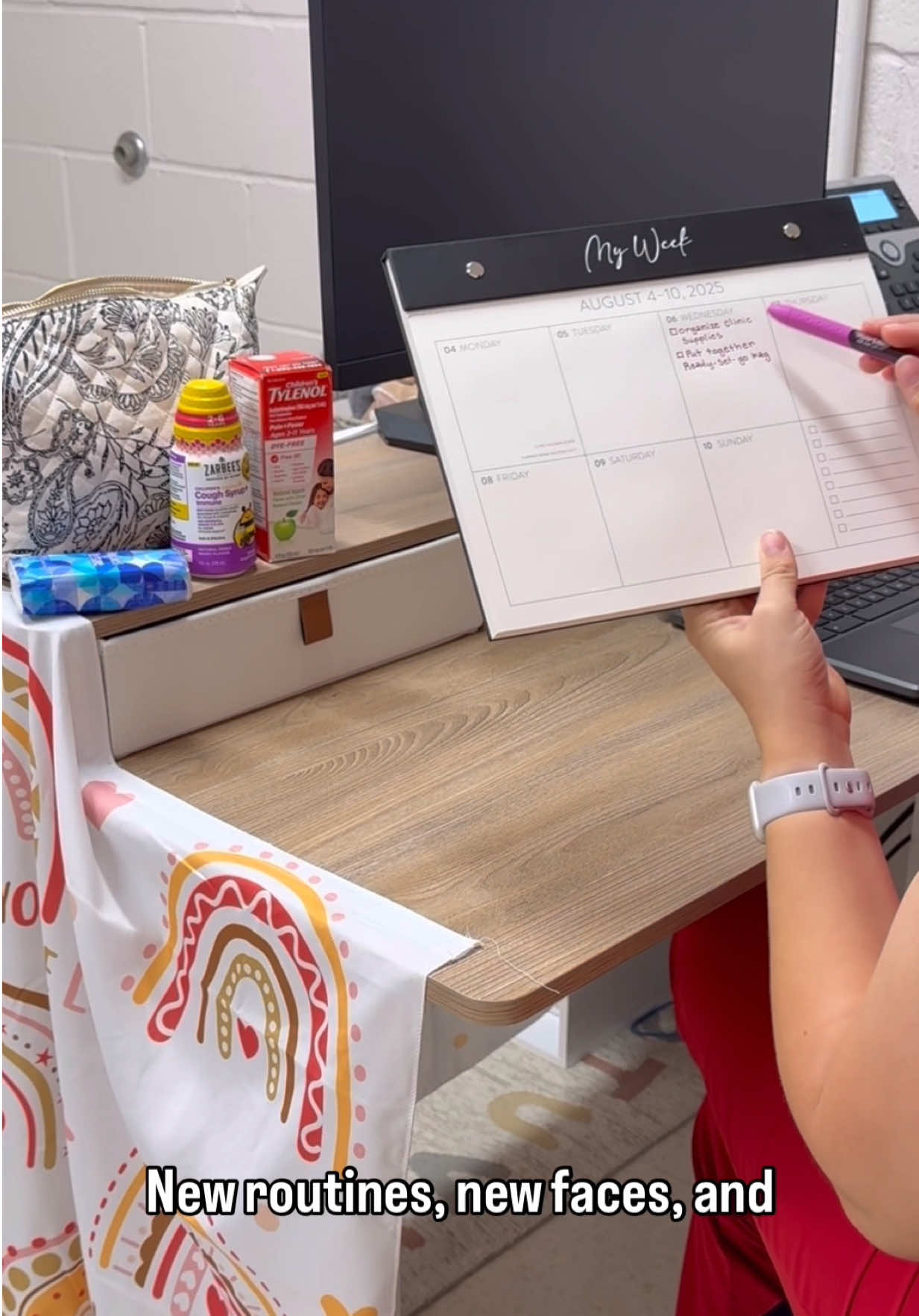 TikTok post by @kaylarrrenee for TYLENOL. Caption reads: [...] @Zarbee’s Cough + Immune and Children’s....