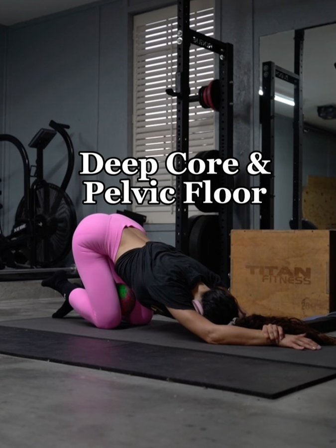 Instagram post by @christina_shep_pt for BUILT Bar. Caption reads: There is no ❌reason leak when you sneeze. And if....