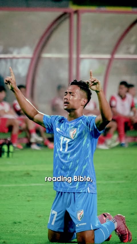 Instagram post by @lzchhangte for Optimum Nutrition. Caption reads: Praying. Reading the Bible. Training. Eating....