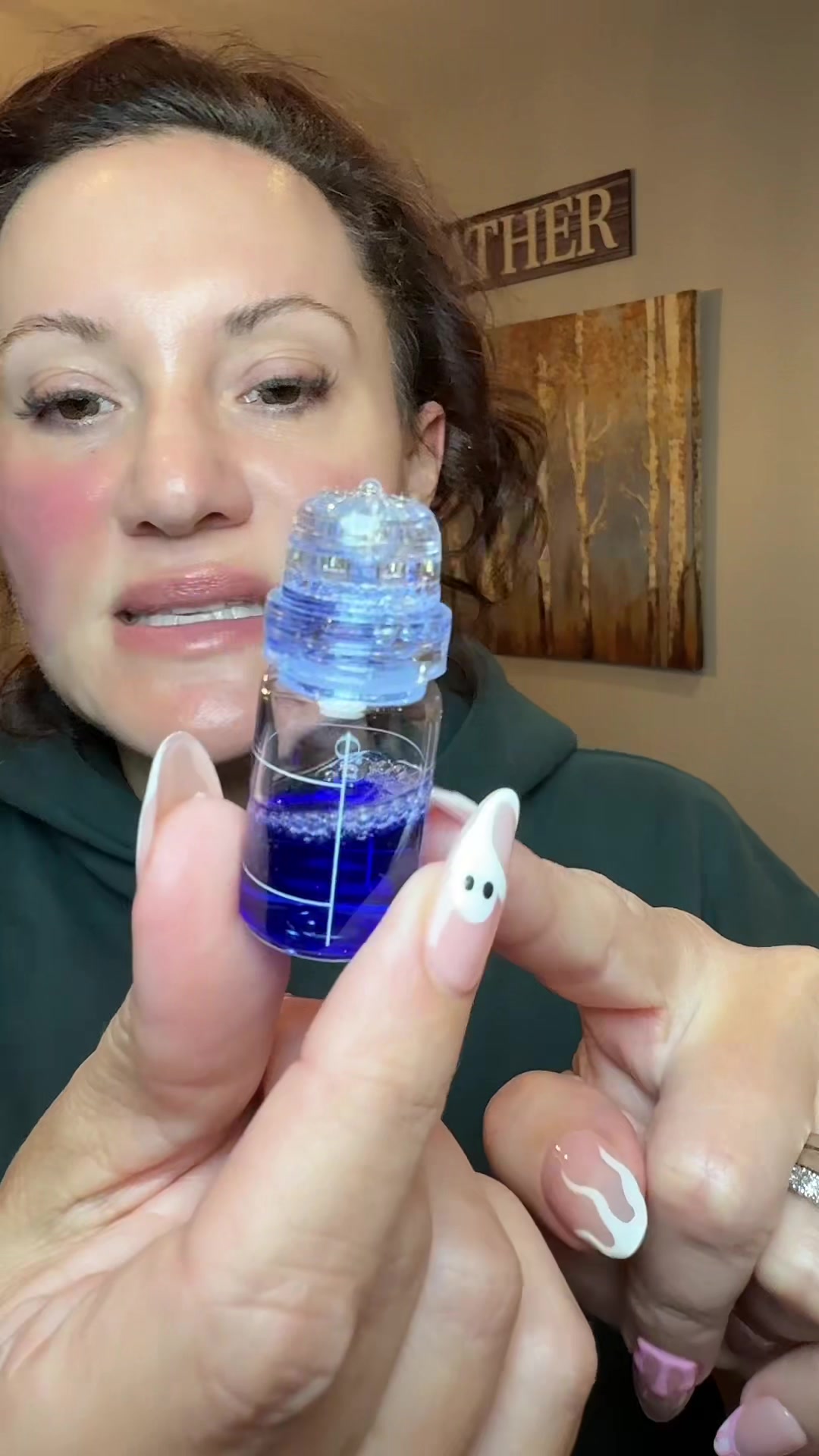TikTok post by @niya_rn0 for Qure Skincare. Caption reads: [...] pricing and availability. @Qure Skincare....