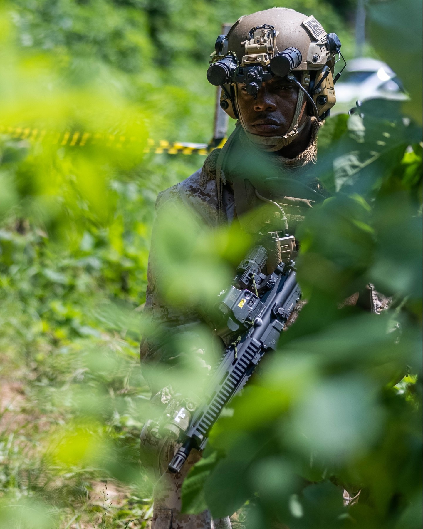 Instagram post by @4thmardiv for Marines. Caption reads: Raid Ready

#Marines with @4thmardiv and....
