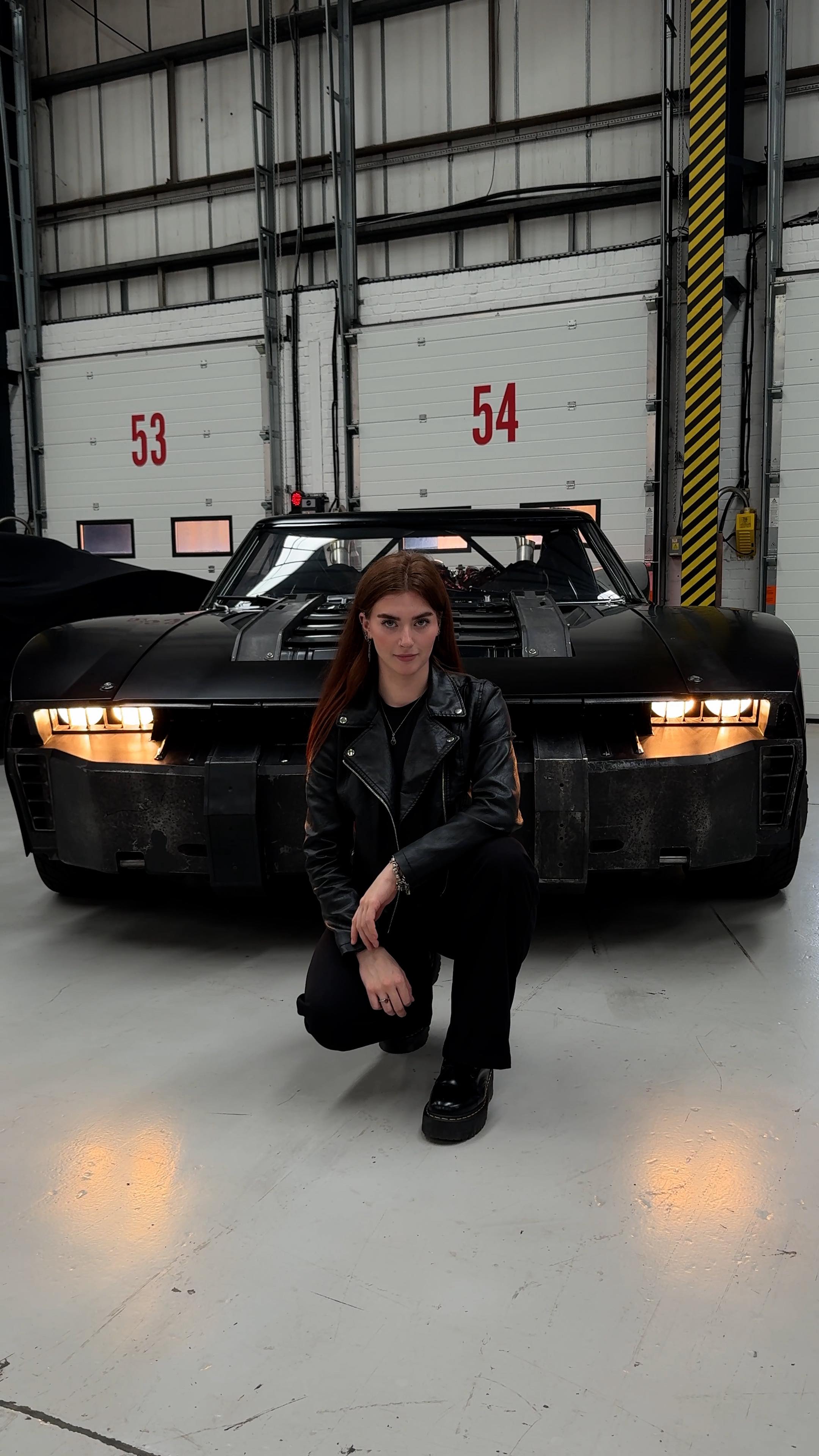 Instagram post by @shaunadavittt for Warner Bros. Ireland. Caption reads: Happy Batman Day 🦇🖤 @warnerbrosuk #BatmanDay ad.