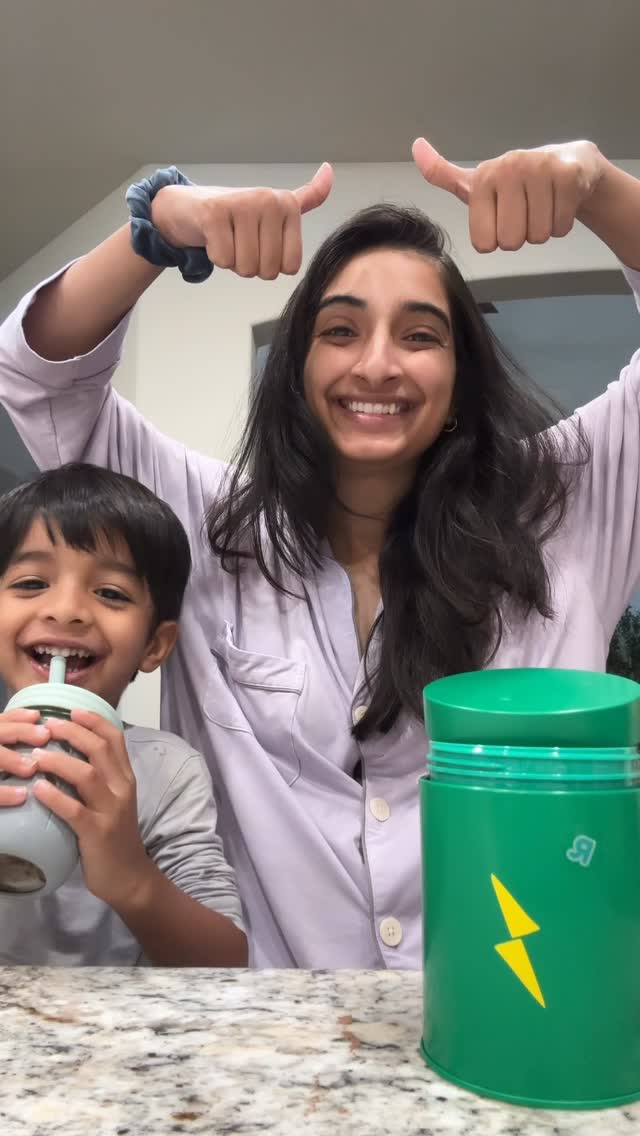 Instagram post by @journeywithdrish for Hiya. Caption reads: Get 50% off your first @hiyahealth order + free....