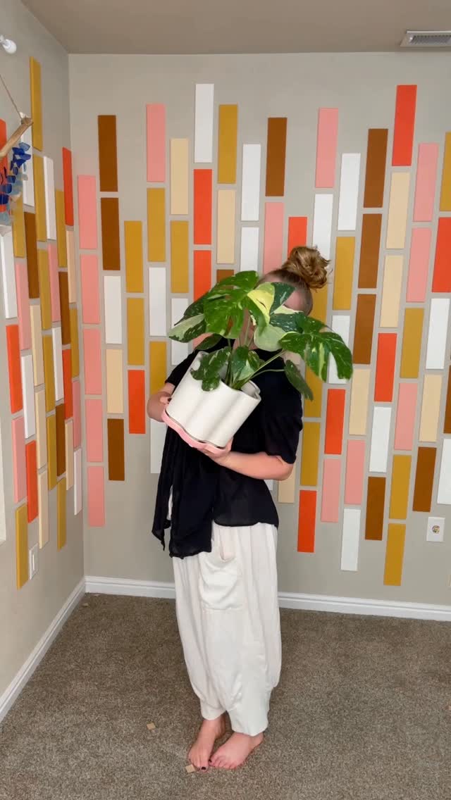 Instagram post by @plantingashley for Felt Right. Caption reads: Tiles are from @feltrightproducts . Thank me later....