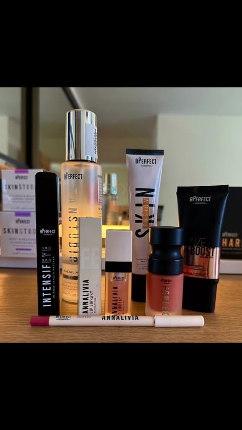 Instagram post by @nothern_nics_back_kitchen for BPerfect Cosmetics. Caption reads: 💄 GRWM & @bperfectcosmetics 💄 Using some of my....