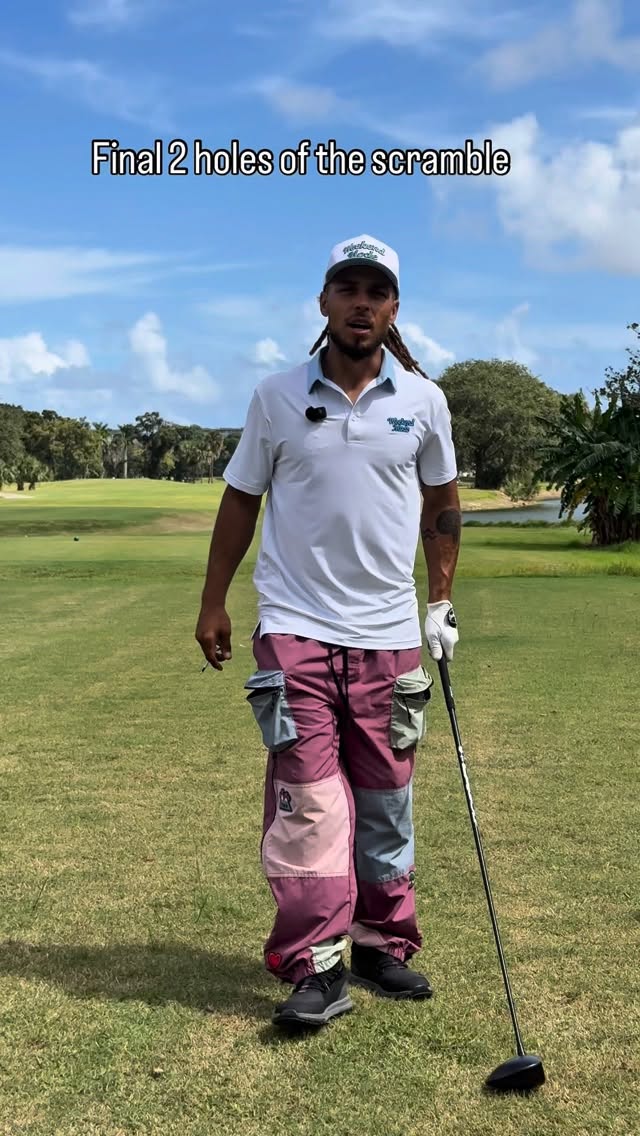 Instagram post by @brianathey2 for mnml. Caption reads: Holes 8 and 9.  Did you guess right and could it....