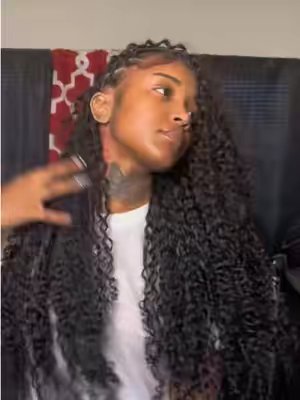 TikTok post by @vibezwithkiah for Lashey Hair. Caption reads: They came out so cute @Lashey Hair Shop....