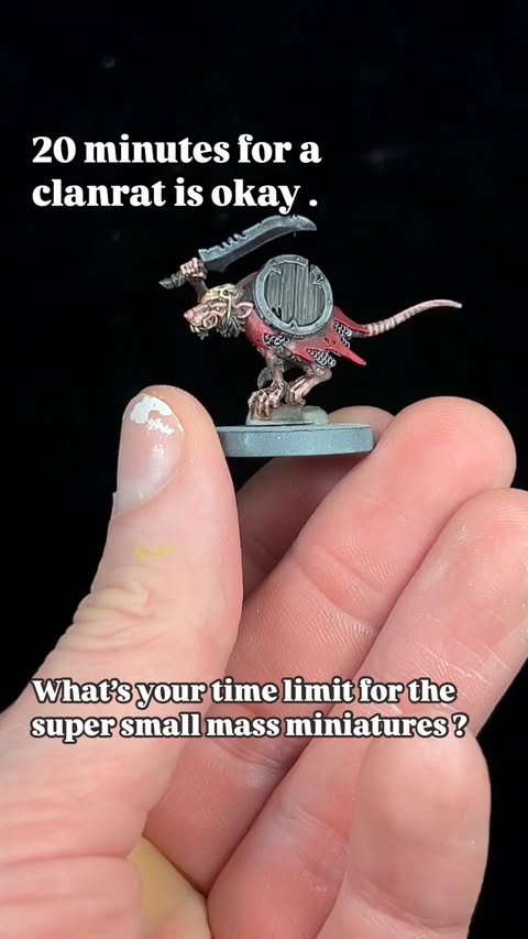 Instagram post by @felixwaswolf for The Army Painter. Caption reads: [...] hole again 🤪… . Testing my @thearmypainter....