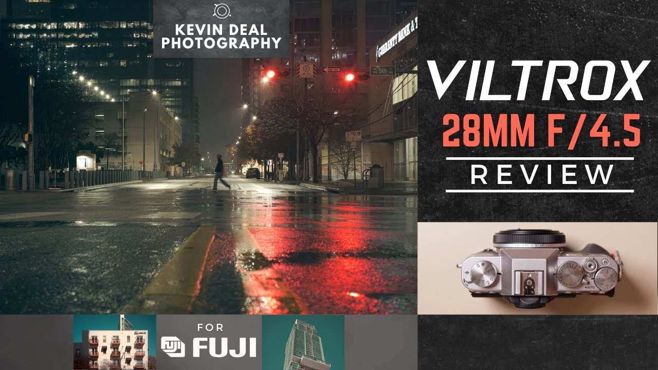 YouTube post by @KevinDeal for Viltrox. Caption reads: In this episode, I’m reviewing the Viltrox AF 28mm....