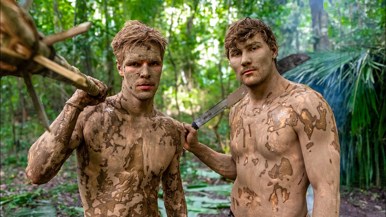 YouTube post by @AndreasTolonen for Anyfin. Caption reads: Surviving the World's Most Dangerous Jungle.