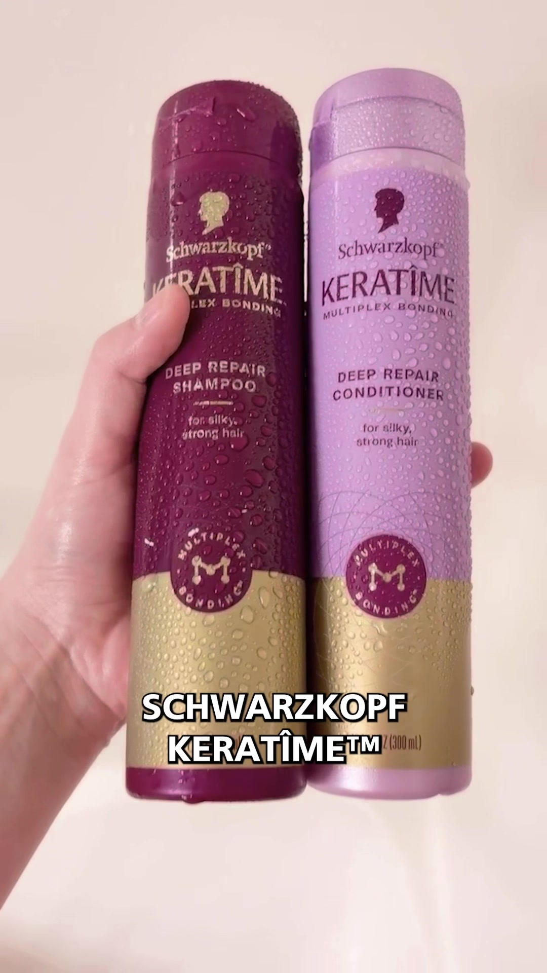 TikTok post by @superxavier for Hair by Schwarzkopf USA. Caption reads: Grab it at Walmart! @hairbyschwarzkopf.usa....