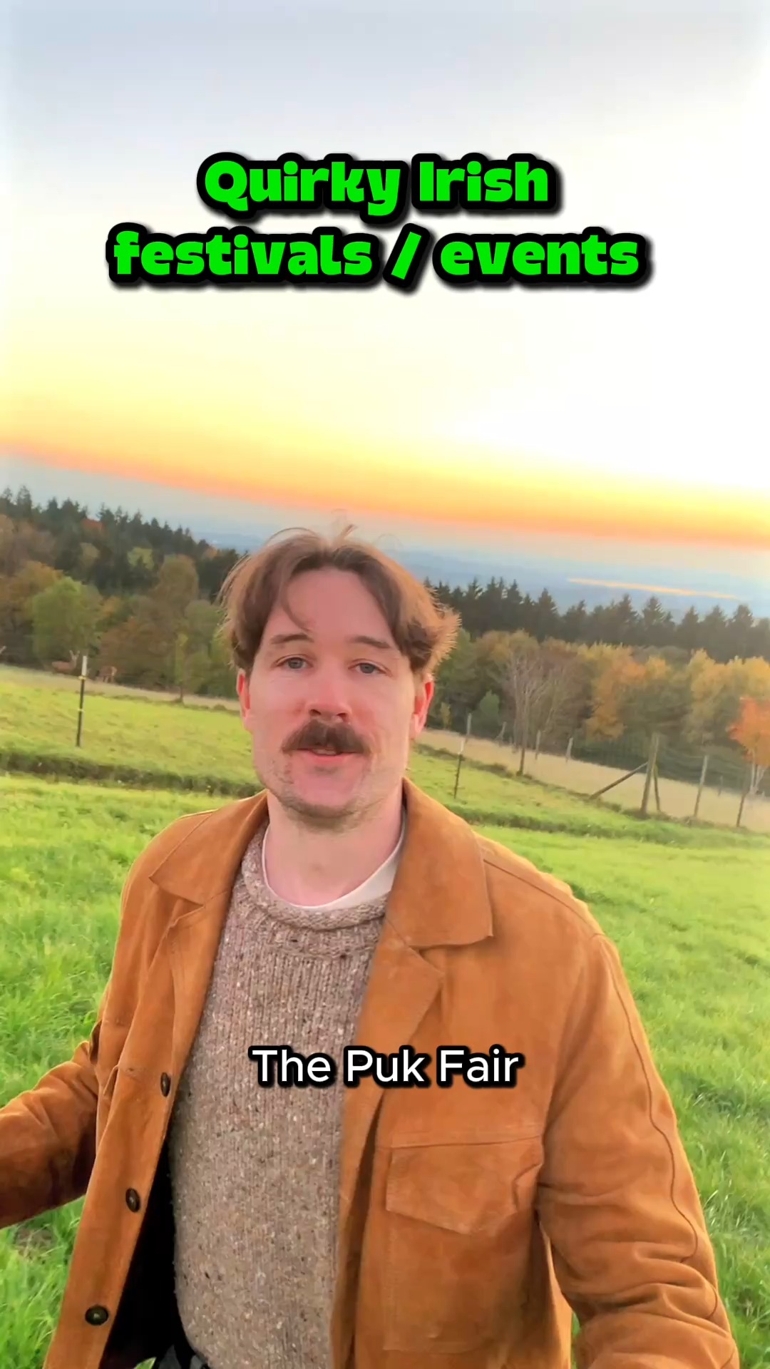 Instagram post by @irish_man_in_germany for Rosetta Stone. Caption reads: Did you know #Halloween traces its roots back over....