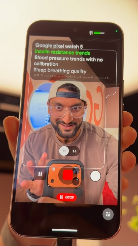 Instagram post by @shervinshares for Made by Google. Caption reads: [...] #BroughtToYouByGoogle #MadebyGoogle.