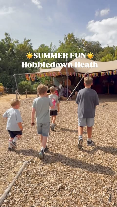 Instagram post by @theonlywayiskim for Hobbledown. Caption reads: [...] one more day out to add to the....
