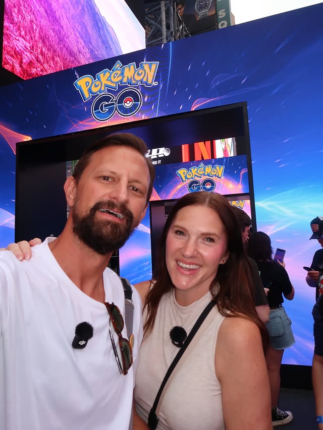 Instagram post by @thetimtracker for Pokémon GO. Caption reads: [...] We had such a fun time at the Pokémon GO....