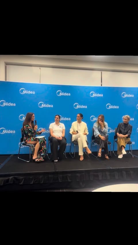 Instagram post by @jodigordon for Midea. Caption reads: [...] International Women’s Day with @midea_aunz....