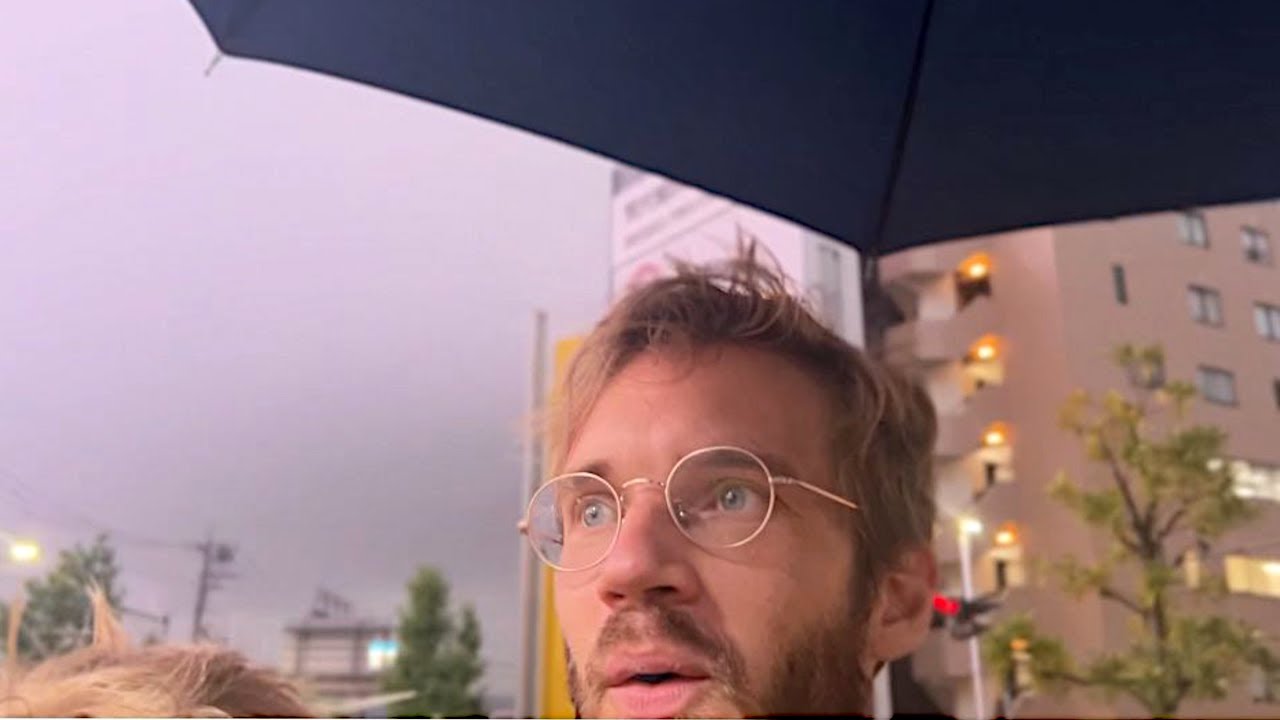 YouTube post by @PewDiePie for Saily. Caption reads: Can we make it back home?.